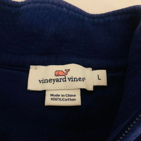 Vineyard Vines Purple quarter zip Sweater - Picture 4 of 8